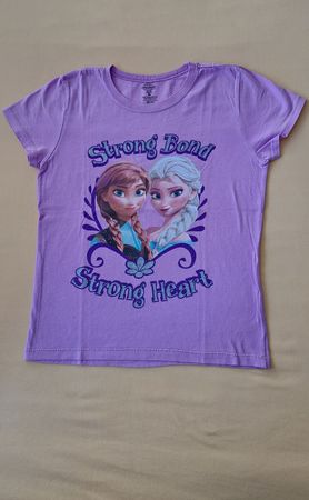 T-shirt Reine des Neiges💜pour fille, 10-12 ans❄️👑