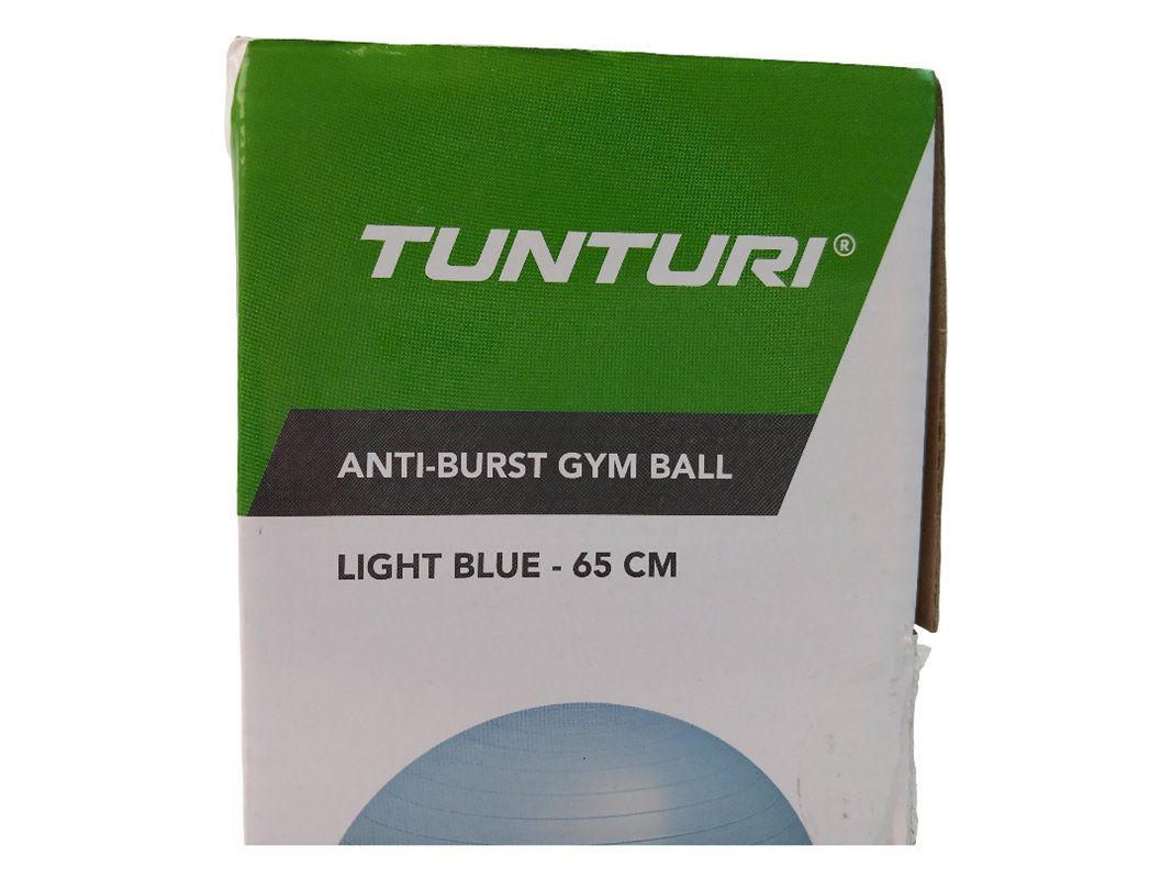 Tunturi Hometrainer: TUNTURI Gym Ball Hellblau 65 cm – Neu (gemäss Beschreibung) aus Hünenberg von Restwert_Zug 2