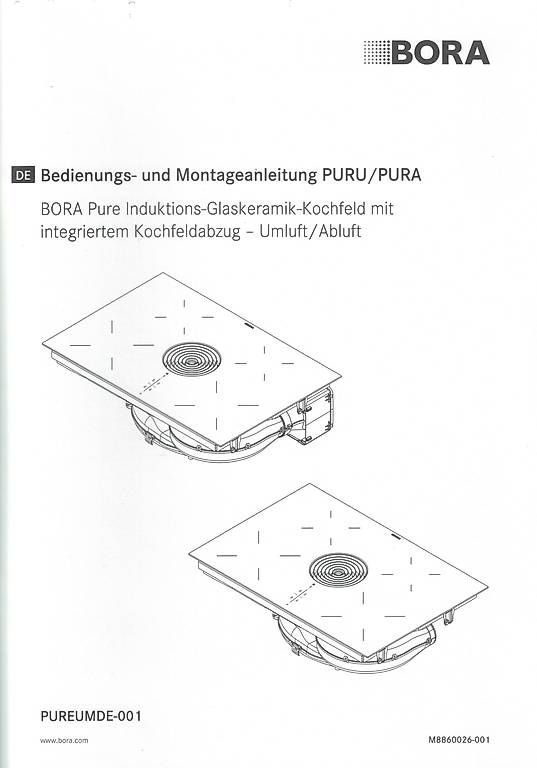Elettrodomestici da cucina: Bora Kochfeld mit Lüfter – Nuovo (secondo la descrizione) da Kaltbrunn venduto da Hammer66 1