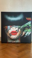 Tableau pop art “BANG!” – encadré noir – déco moderne