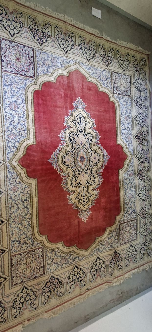 Tappeti: Perserteppich, handgeknüpft, rot/beige, kirmann – Usato da Dübendorf venduto da Babyl2945