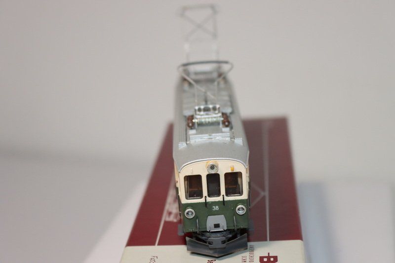 Bemo Modelleisenbahnen: Bemo RhB Triebwagen ( 369 ) – Gebraucht aus Kerzers von  4