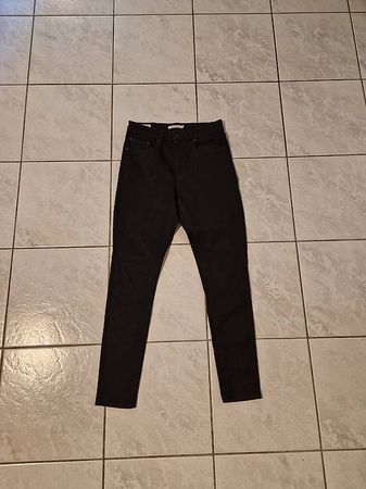 Levi's High Rise Skinny Jeans - Grösse 30, Schwarz