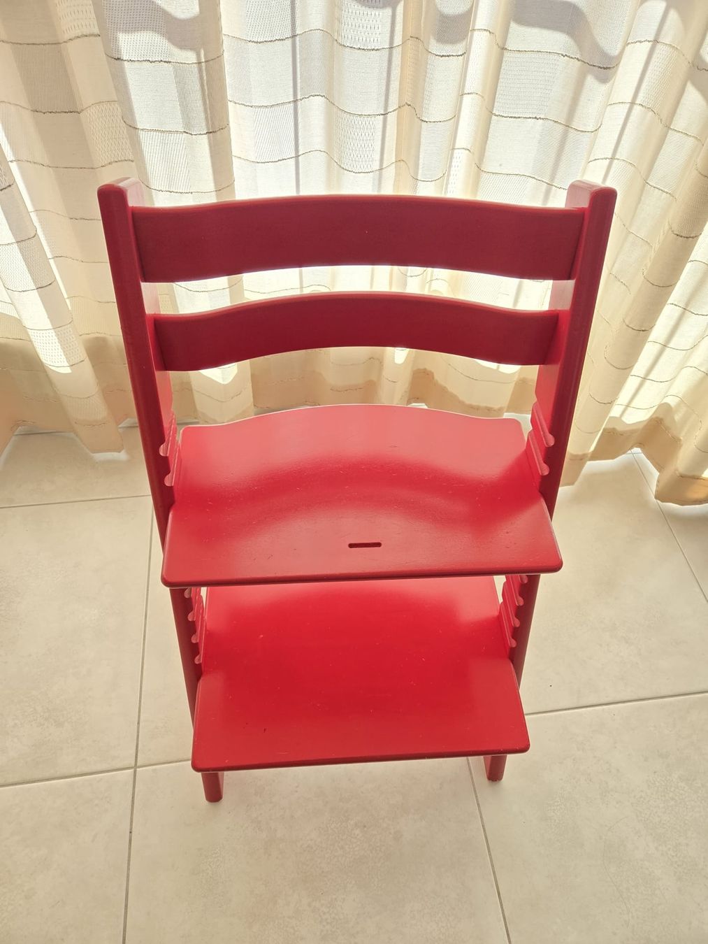 Stokke Hochstühle: Stokke rotes Tripp Trapp Set – Gebraucht aus Brunnen von JJaime 1