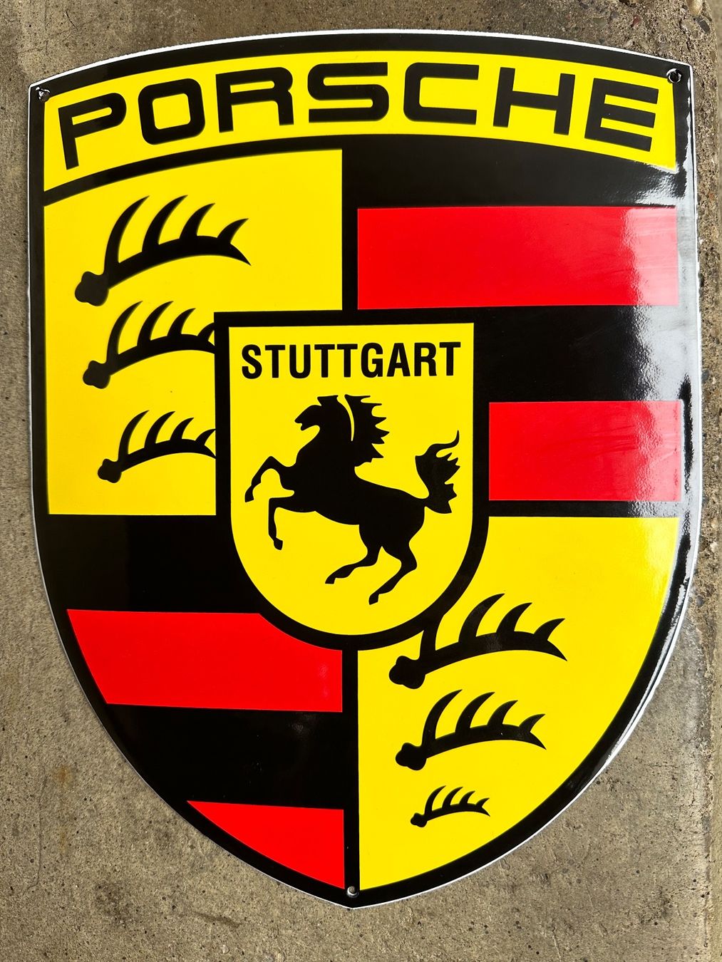 Insegne: Porsche Oldtimer classic Stuttgart – Nuovo (secondo la descrizione) da Reinach AG venduto da rares75