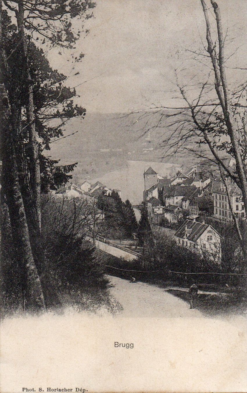 Cartoline postali: Brugg – Usato da Melano venduto da pisonsdro