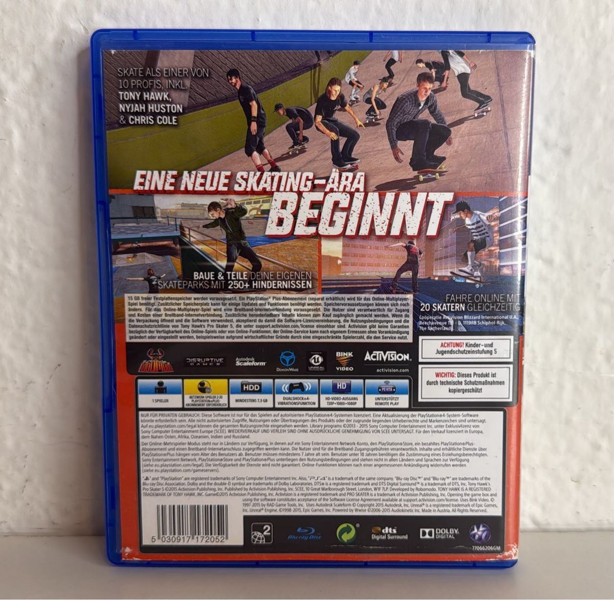Sony Spiele: Tony Hawk's Pro Skater 5 PS4/PS5 Game – Gebraucht aus Ehrendingen von bubulence 1