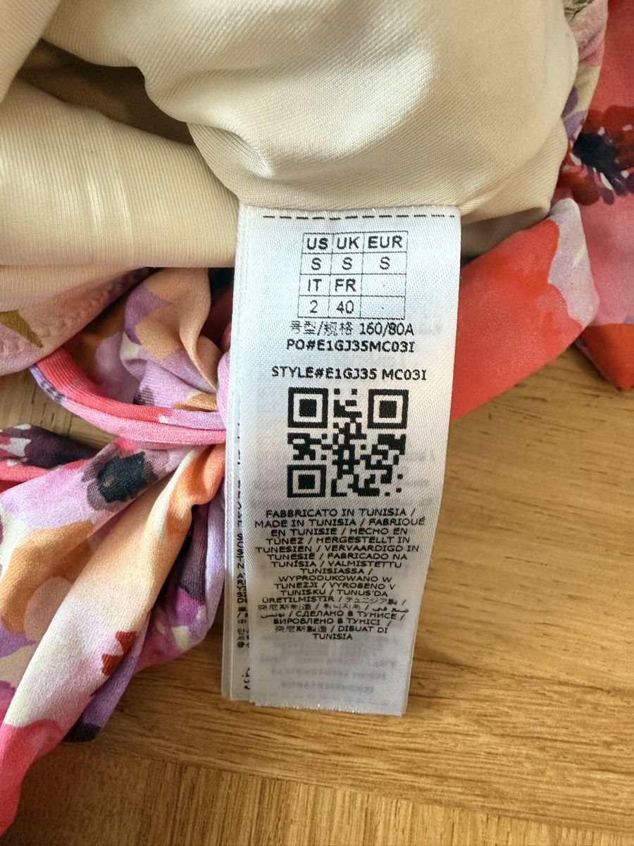 Guess Costumi da bagno & Bikini: Badeanzug Guess geblümt rosa S – Usato da Affoltern am Albis venduto da meliii55 2