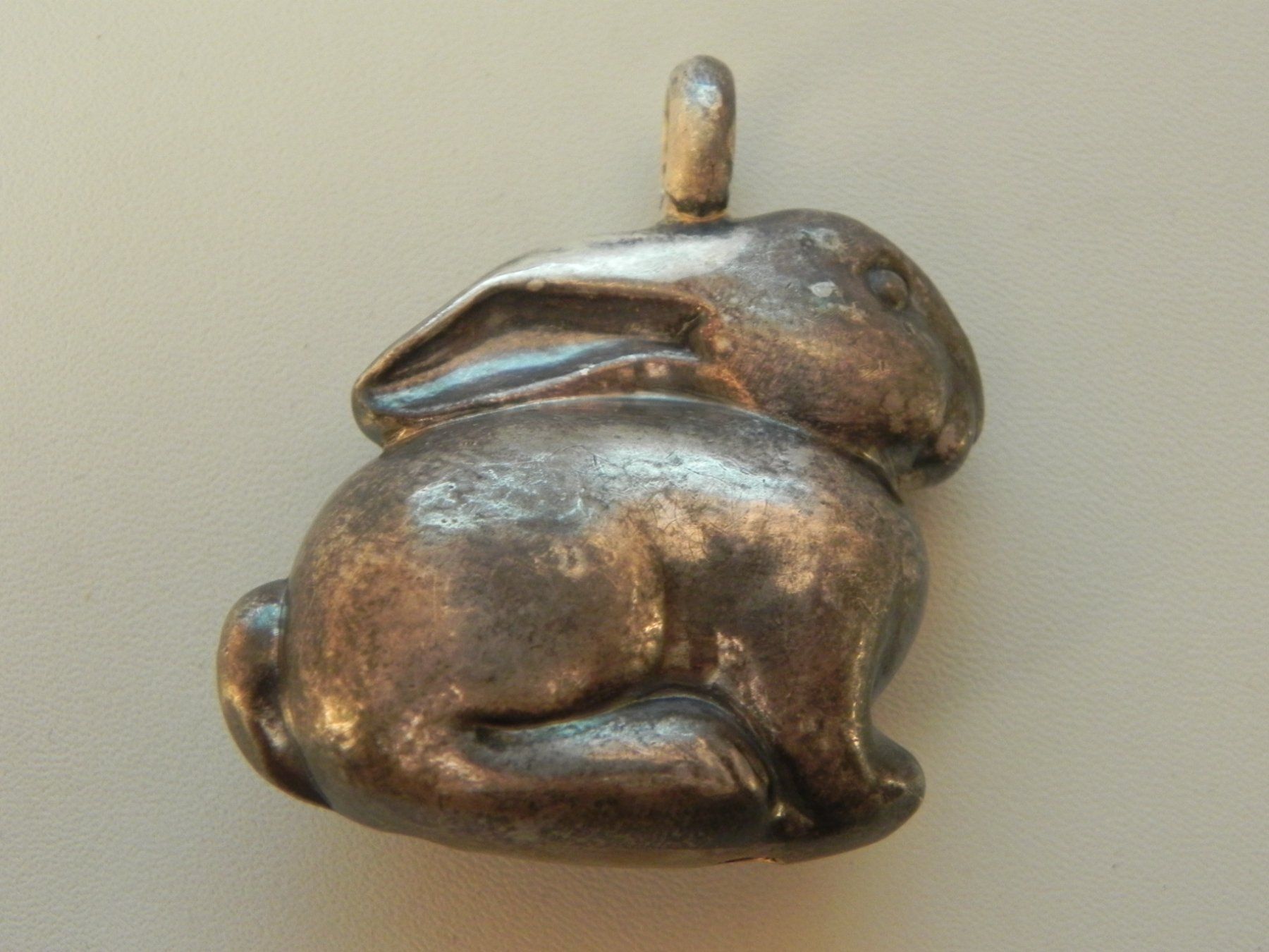 Figuren: 2 alte Baby Rassel aus Silber – Gebraucht aus Minusio von Lory64 1