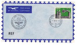 Lettre de Olten avec cachet A723 du 9.VI.56