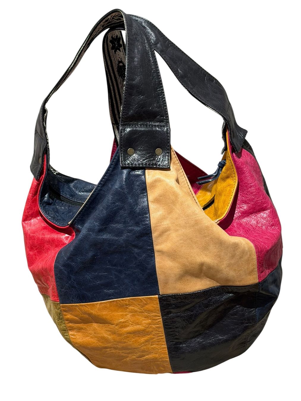 Borse da donna: ZÜR TASCHE ECHT LEDER PATCHWORK MEGA – Usato da LUZERN venduto da modeundlifestyle 2
