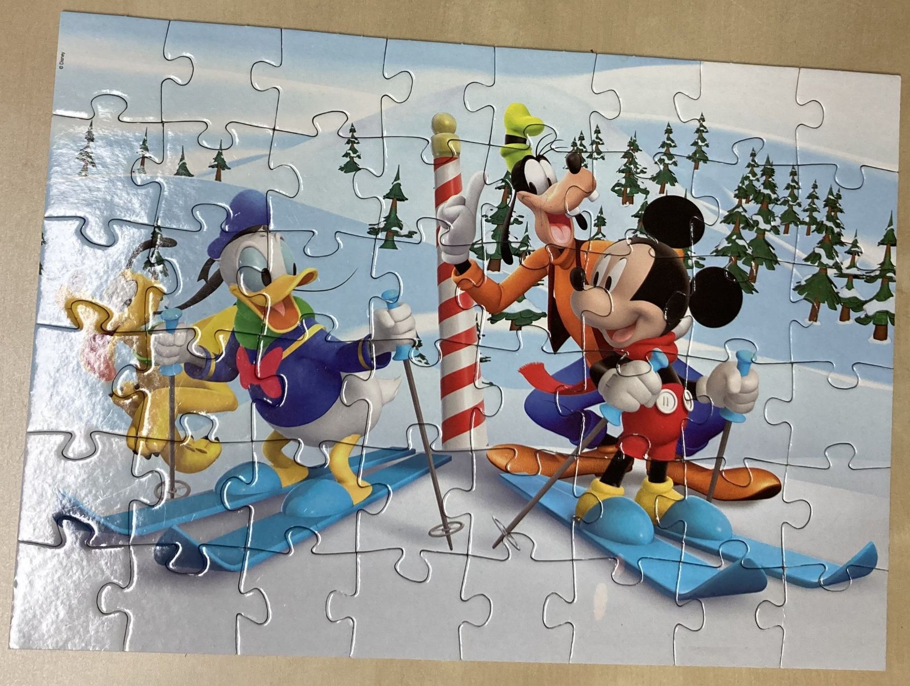 Disney Puzzle: PUZZLE Disney 48teilig (2x) – Usato da Reinach BL venduto da Loma8 2