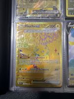 Carta Pokémon Pikachu ex 179/191 Oro Teracristal nuova