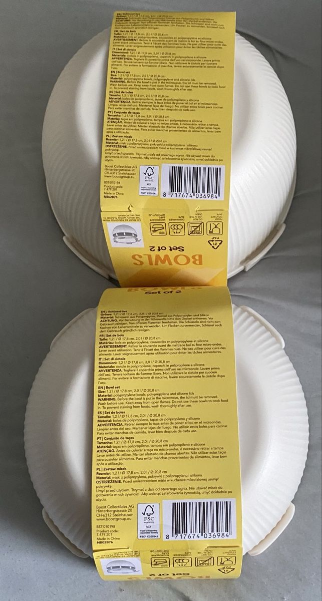 Set di piatti: Bowls Set of 2 neu – Nuovo e nell'imballaggio originale da Allschwil venduto da Deal_Tiger99 1