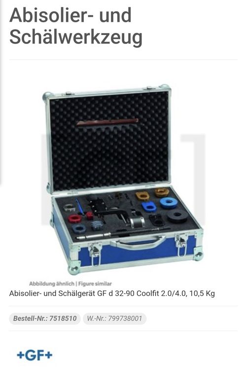 Abisolier und Schälwerkzeug von GF Coolfit (Neu (gemäss Beschreibung ...