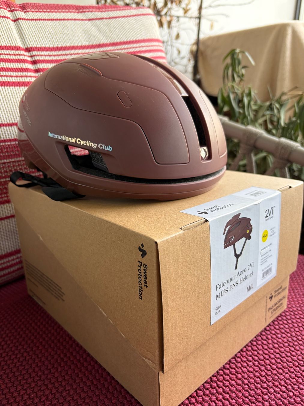 Caschi: PAS Falconer Aero 2Vi MIPS PNS Helmet - Rust, M/L – Usato da Winterthur venduto da ivan12891