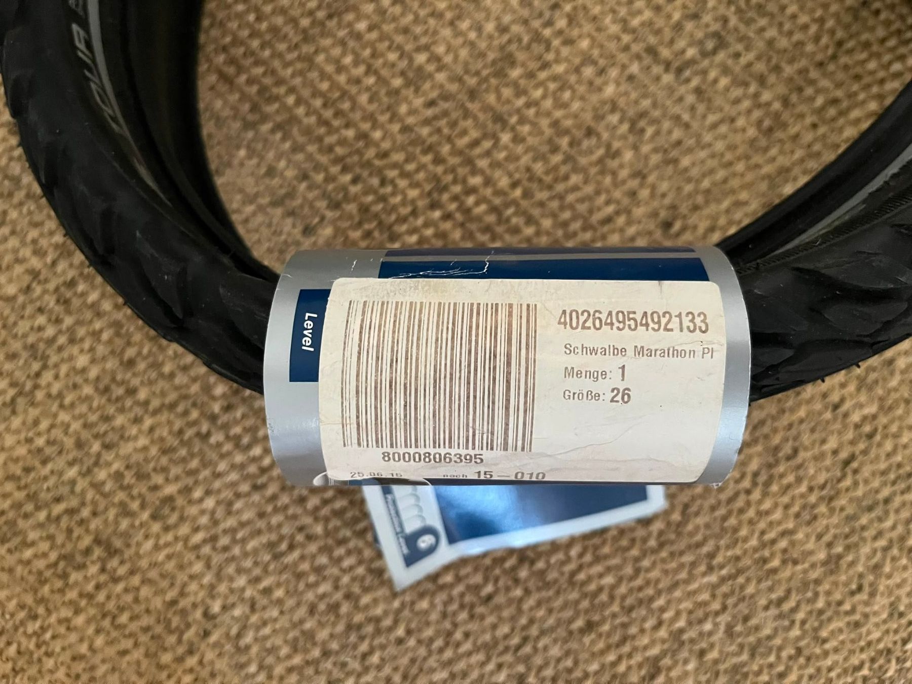 Pezzi di ricambio: 2x Schwalbe Marathon Plus 26 Zoll neu – Nuovo e nell'imballaggio originale da Basel venduto da anjo.weichbrodt 1