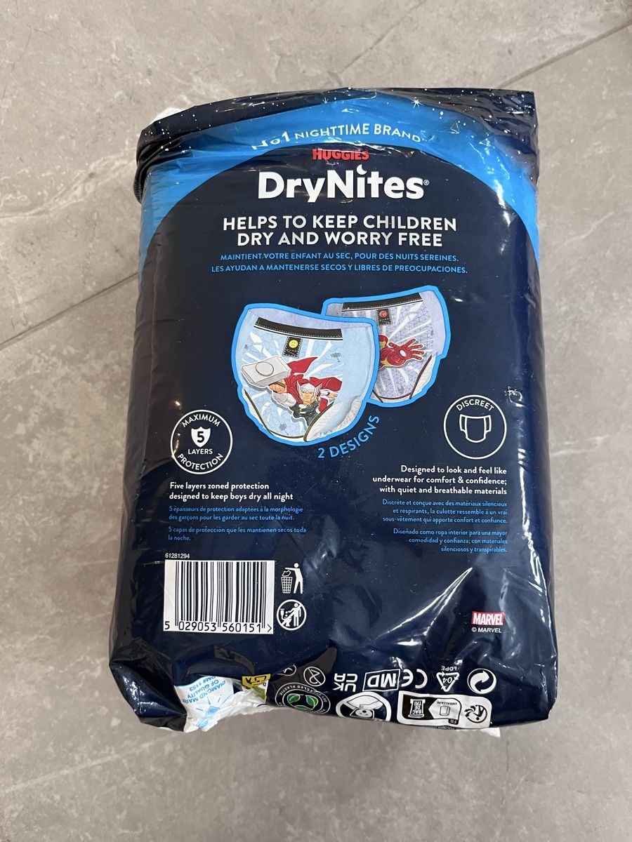 Huggies Secchi per pannolini & Pannolini: DryNites Pyjama Pants – Nuovo (secondo la descrizione) da Altikon venduto da shiva123shiva 1