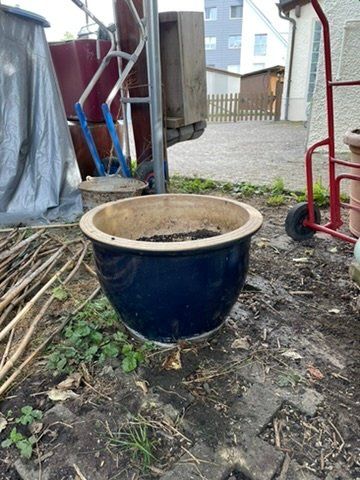 Pots de fleurs: Grosser Blumentopf – D'occasion à Forch par ESELSTEIN