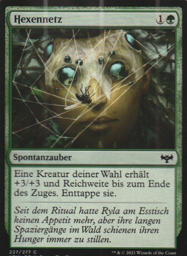 Magic The Gathering Carte collezionabili: TCG Magic The Gathering MTG De VOW 227 Hexennetz – Nuovo (secondo la descrizione) da Vezia venduto da Aquarius_Age