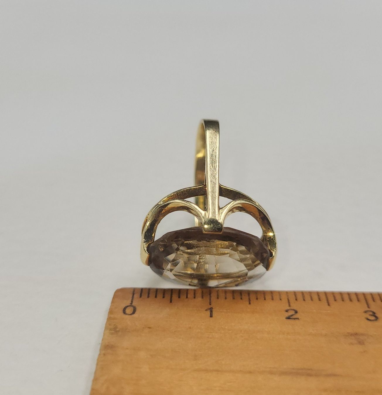 Anelli: Gold 585 Ring Mit Stein – Usato da Wald ZH venduto da Dasilver 2