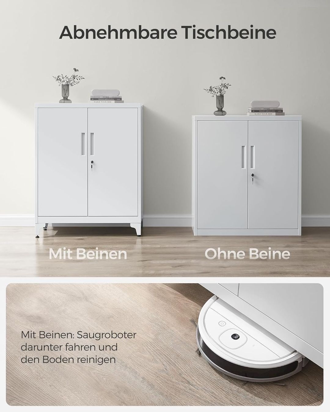 Altro materiale per ufficio: Aktenschrank mit 2 Türen Grau – Nuovo e nell'imballaggio originale da Bottighofen venduto da zaap 6