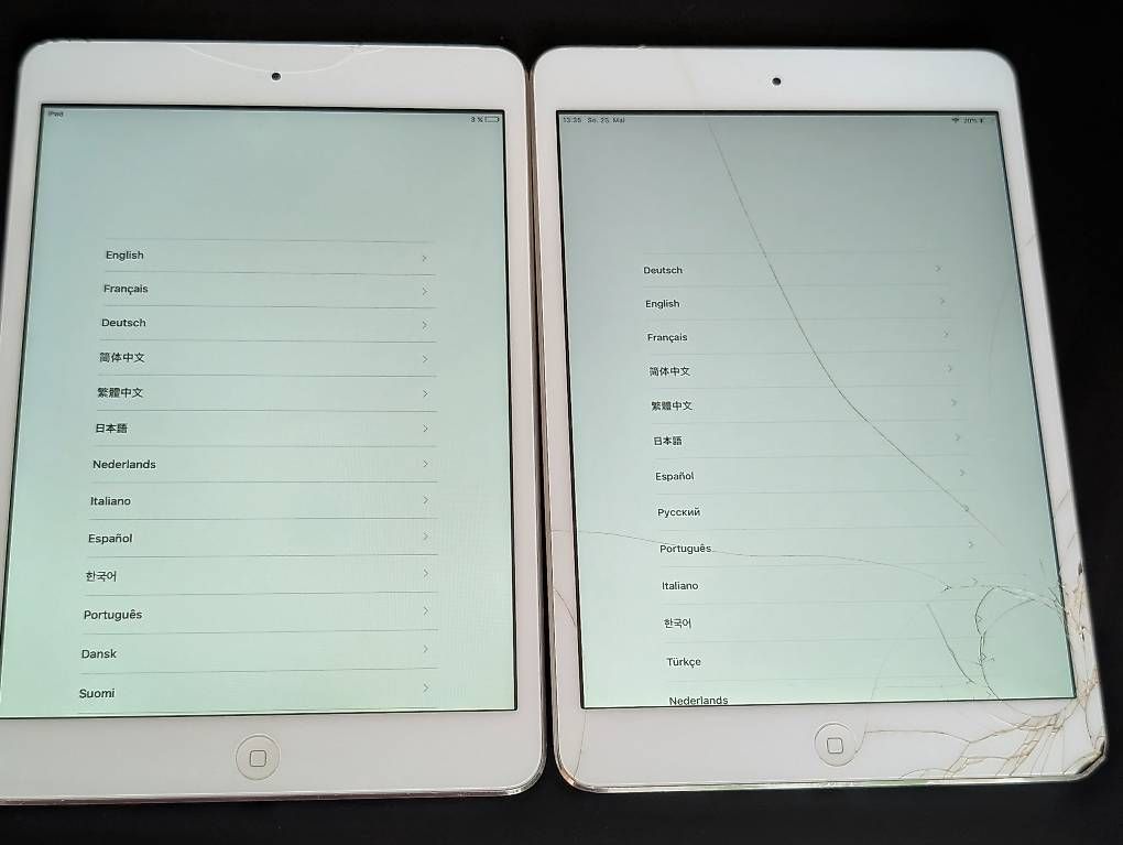 Tablet PC: 2x Apple iPad defekt, iCloud gesperrt – Gebraucht aus Zunzgen von MforM 2