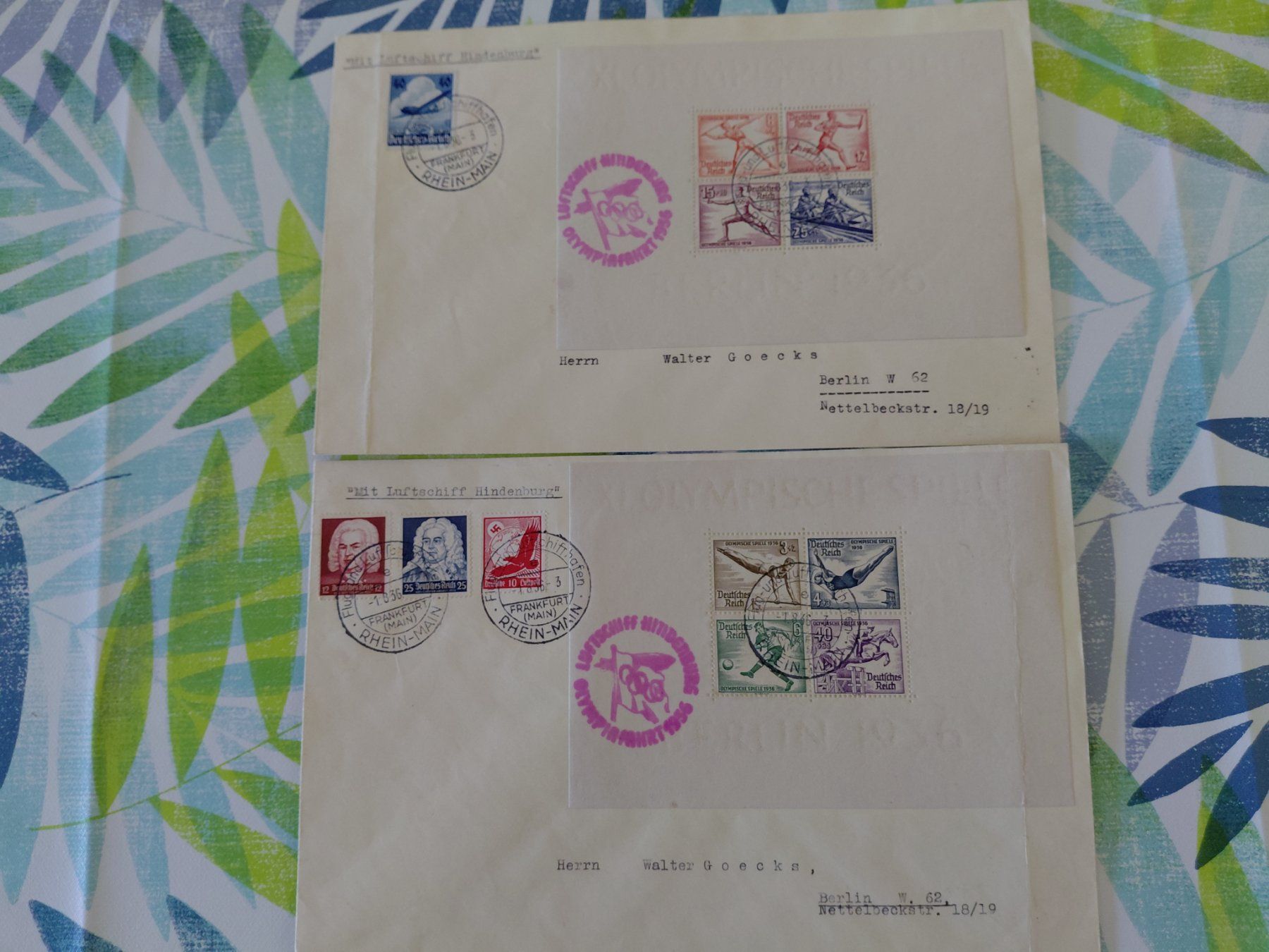 Tous les timbres: 2 Tolle FDC  DR  1936 – D'occasion à Horw par Onurb008