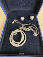 Ohrringe + Halskette von Swarovski