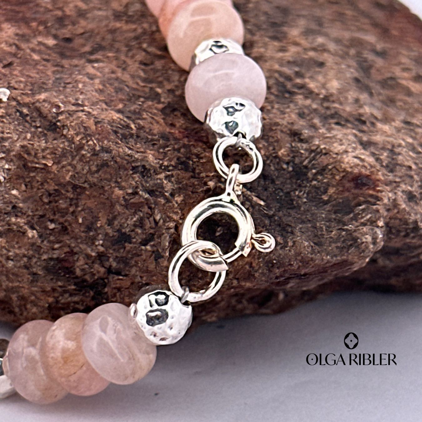 Olga Ribler Bracciali & Braccialetti: Armband mit Rosenquarz – Nuovo (secondo la descrizione) da Luzern venduto da MonikaS03 1