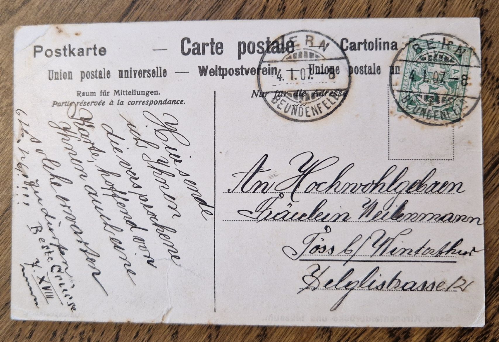 Cartes postales: Bern, Kirchenfeldbrücke 1907 – D'occasion à Ebikon par Donar50 1