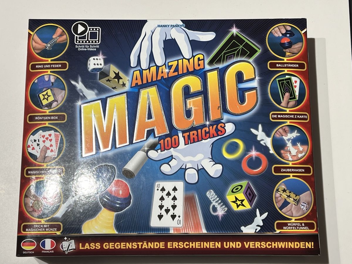 Giocattoli: Amazing Magic 100 Tricks Zauberkasten – Usato da Emmenbrücke venduto da Hasen