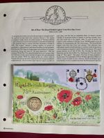 ISLE OF MAN-1st Day Cover 8.6.1996 British Legion - 2 £ 1995