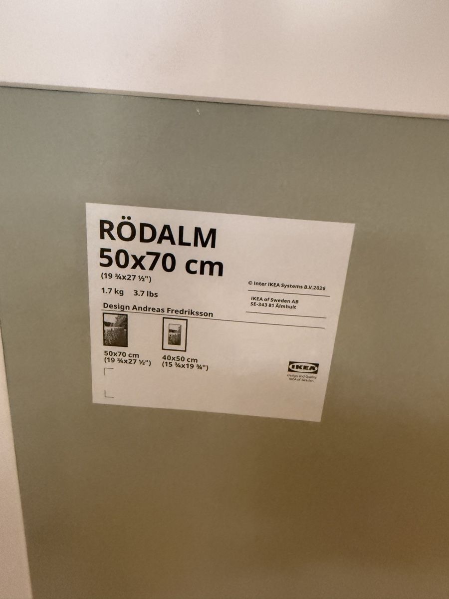 Ikea Cadres de tableaux: Bilderrahmen RÖDALM 50x70 cm (2x)  – Neuf (Voir description) à Zürich par n2036s 1