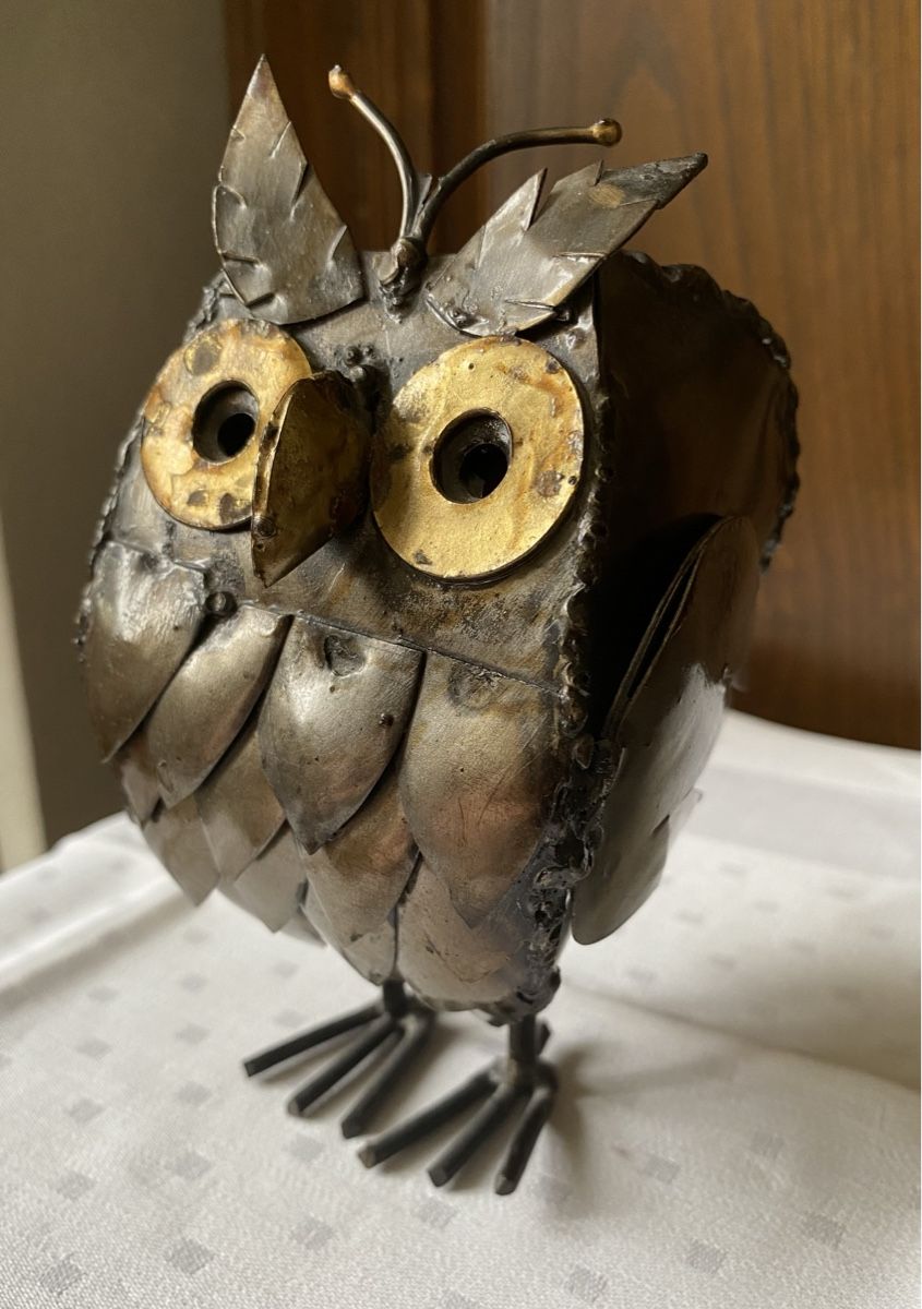 Figuren: Hibou en métal doré – Gebraucht aus Bussigny von jotryfs 1