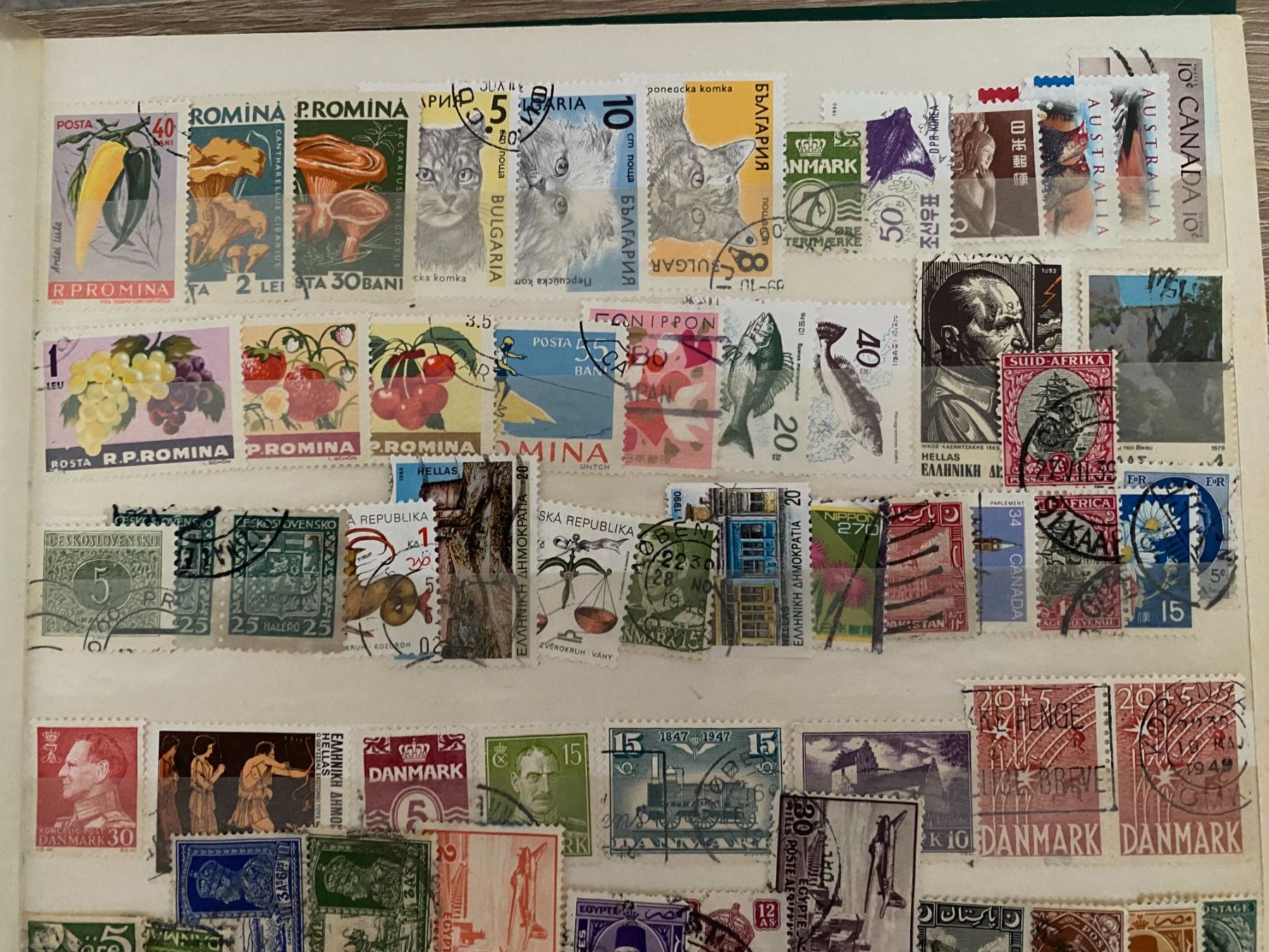 Alle Briefmarken: Briefmarken Sammlung  Welt 80 stuck – Gebraucht aus matten b. interlaken von jfran17 1
