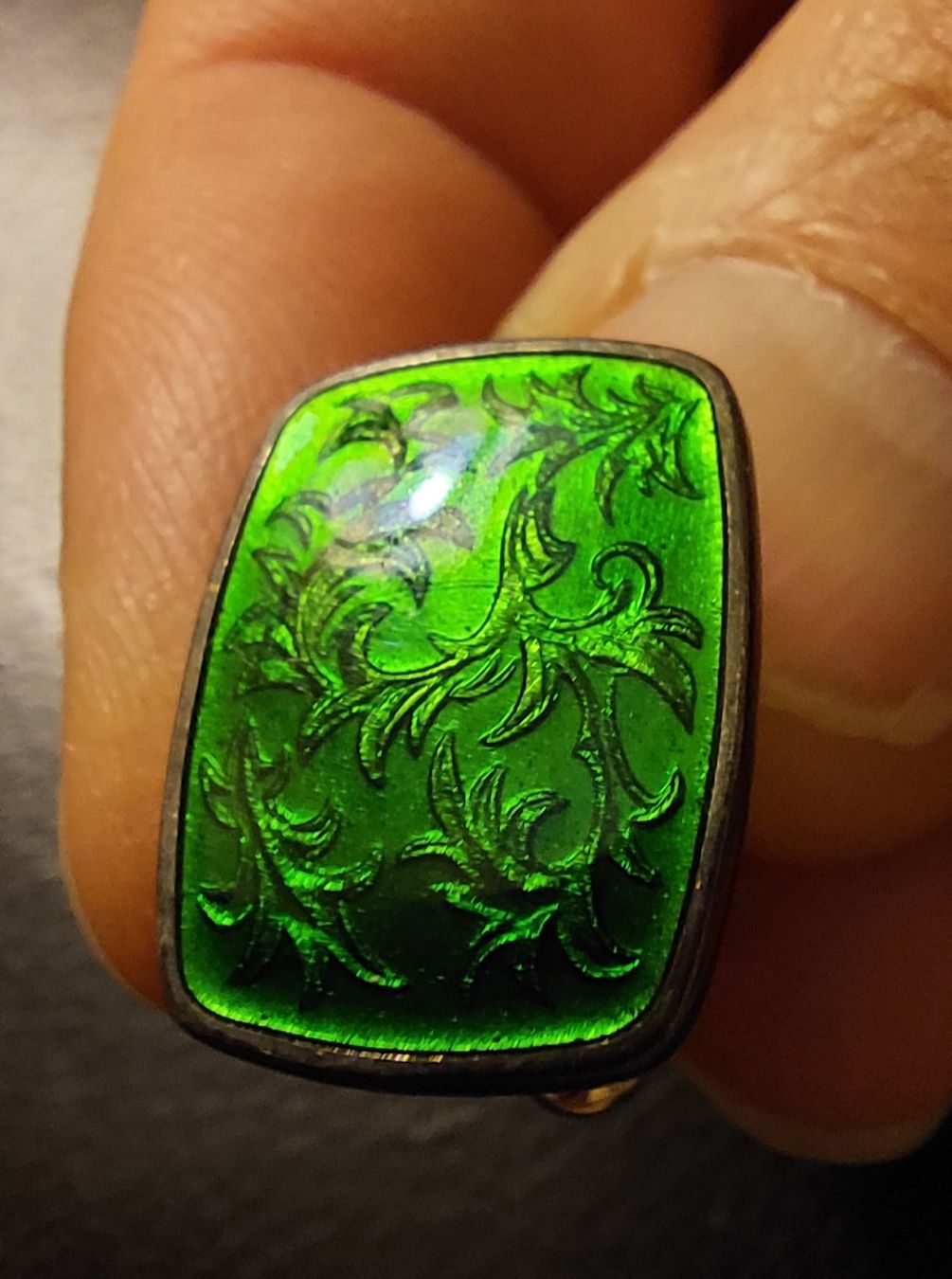 Manschettenknöpfe: Elegante Vintage Manschettenknöpfe, Silber. – Gebraucht aus Fehraltorf von Albino61 2