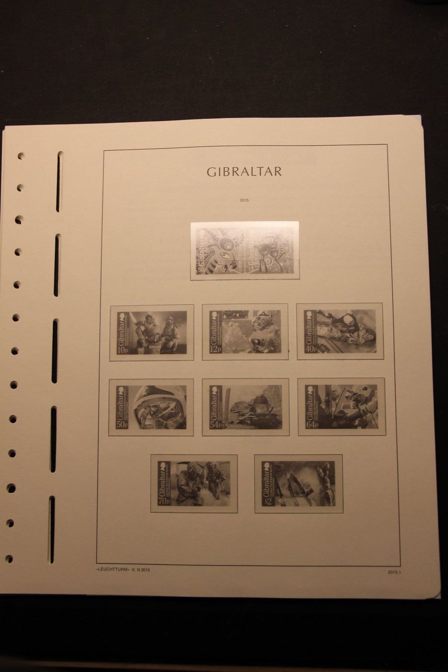 Alle Briefmarken: Gibraltar - Leuchtturm SF 2015 - 2016 – Neu (gemäss Beschreibung) aus Jona von Southafrica07