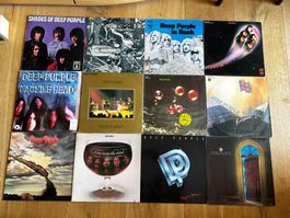 LP Vinyl Deep Purple Sammlung, 14 LPs, Club Editions!