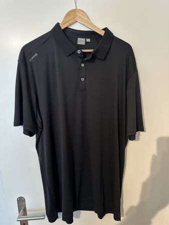 Golf Polo von PING in Anthrazit Grösse XXL