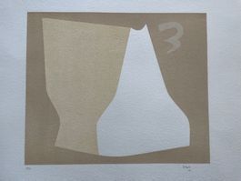 Lithografie von ARTURO BONFANTI 1977     (ID B5770)