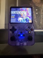 Retro Handheld Game Console R36S lila