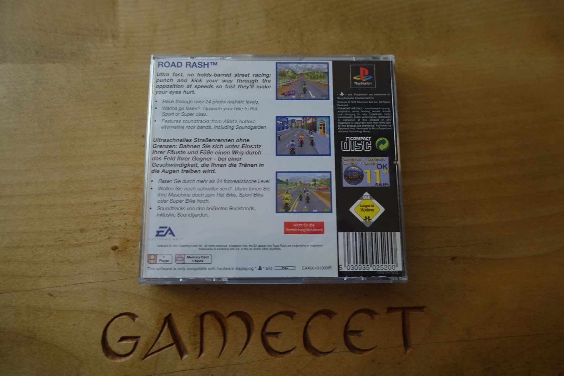 Sony Giochi: Road Rash (Classics) – Usato da Steinach venduto da Gamecet 2