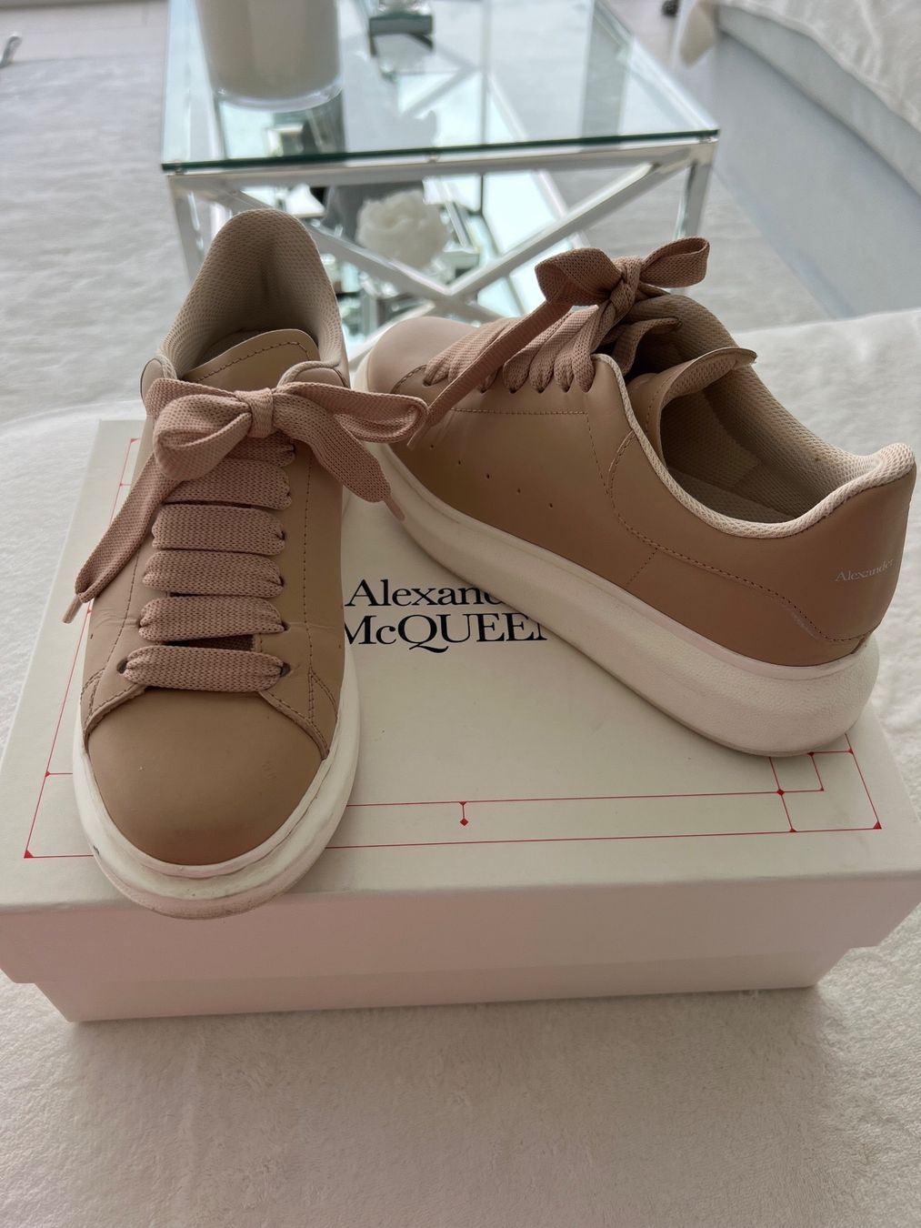 Alexander Mcqueen Herrenschuhe: sneakers ALEXANDER MCQUEEN nude leather 37 – Neu (gemäss Beschreibung) aus RICHTERSWIL von mftjt63 1
