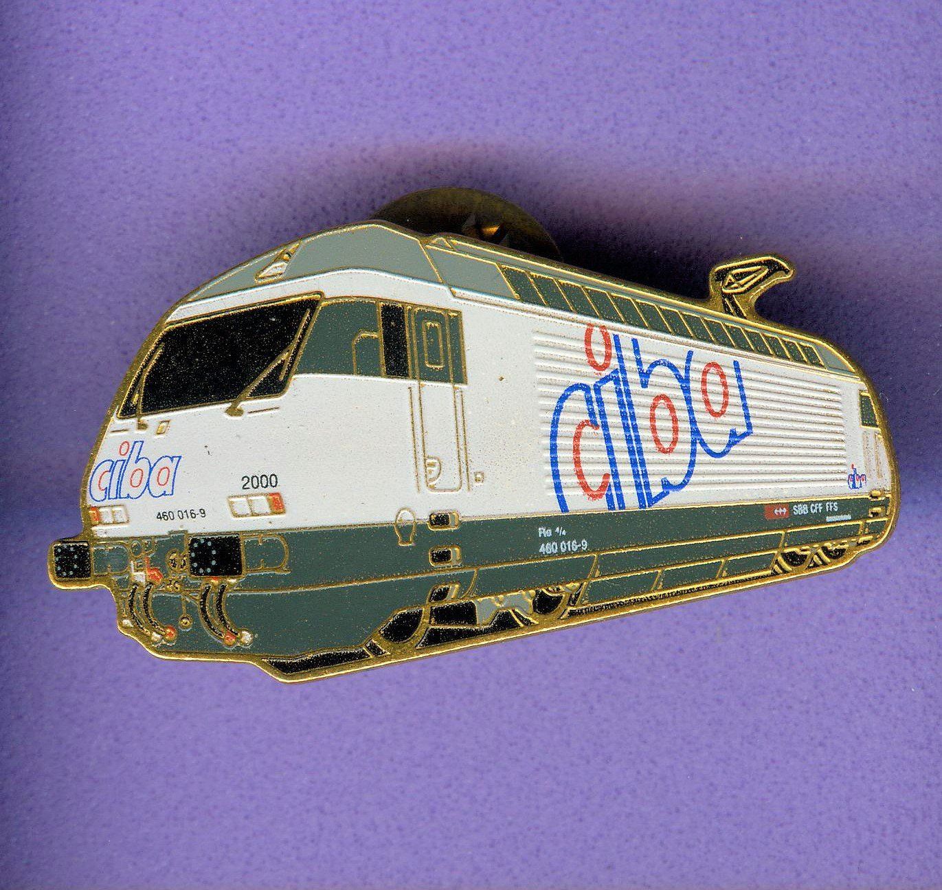 SBB/CFF/FFS Placchette & Badge: Schmid-Müller  Re 460  " ciba "  Lim.500 – Usato da Winterthur venduto da Sammleroase