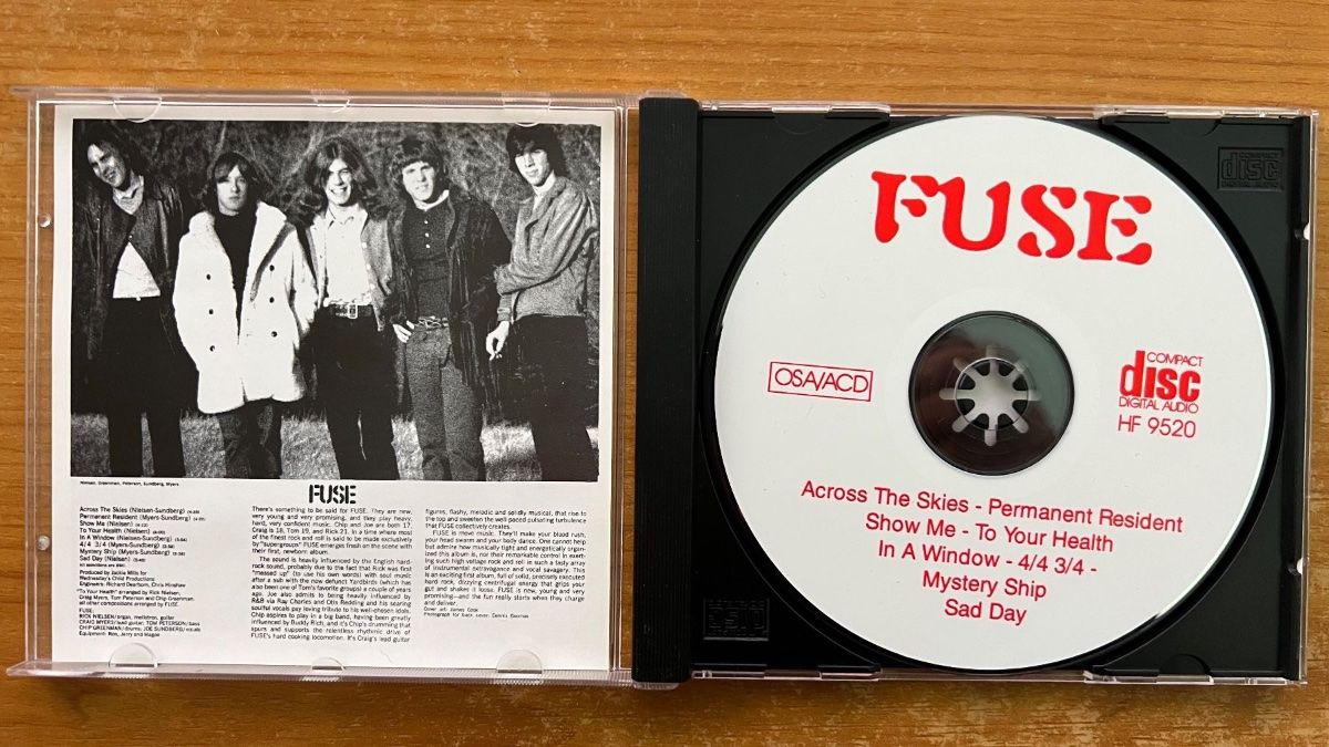 CDs: Fuse - Same / CD - ??? - RE von 1970 – D'occasion à Gais par soundcave57 2