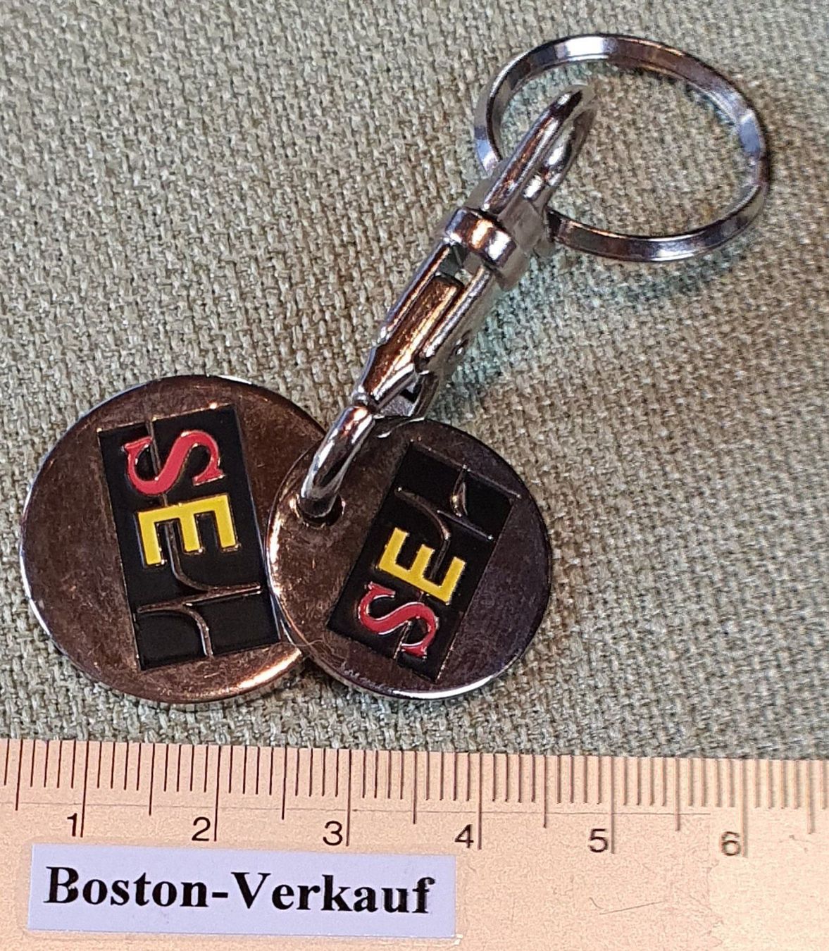 Portachiavi: B045  Schlüsselanhänger SE - CH Elektro. – Usato da Reinach BL venduto da Boston-Verkauf 2