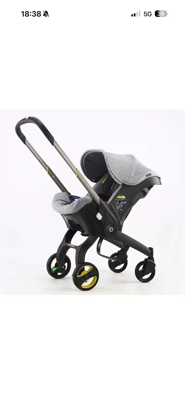 Carrozzine: Poussette 4 en 1 Pliable et Portable Gris – Usato da Orbe venduto da ana_58ps