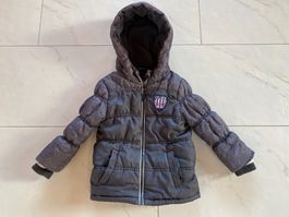 Kapuzenjacke mit Fleecefutter, Grösse 98