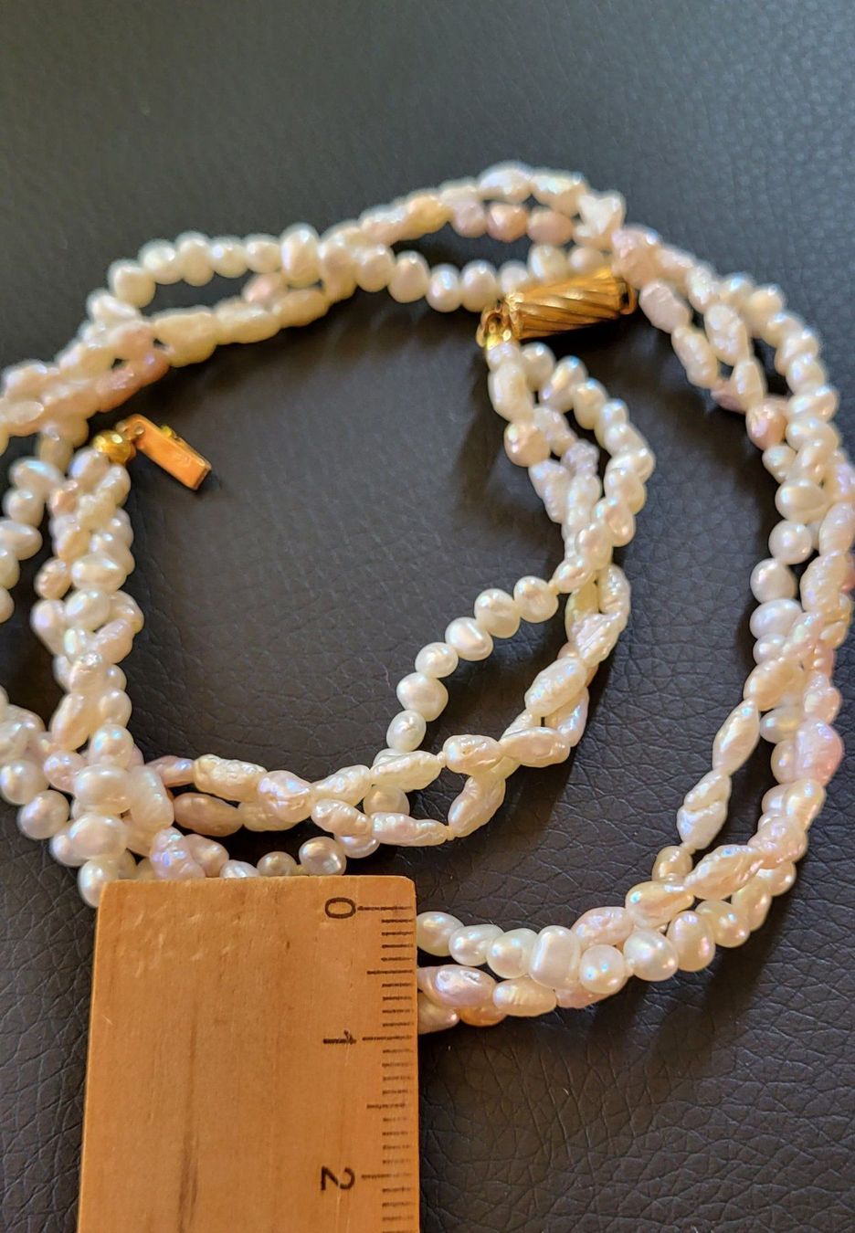 Ketten: Gold 750 Perlen Collier 18 Karat – Gebraucht aus Wald ZH von Dasilver 2